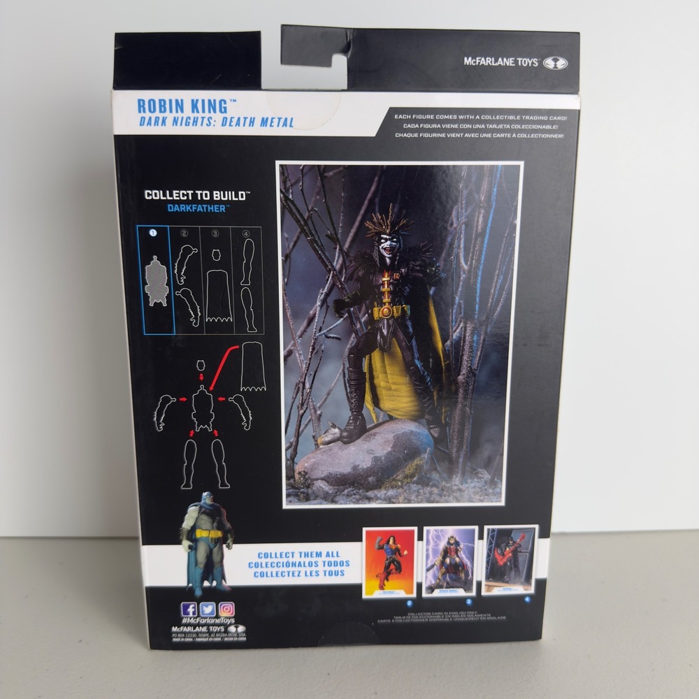 McFarlane DC Multiverse Robin King Dark Nights Death Metal Action Figure BAF New - Picture 3 of 7